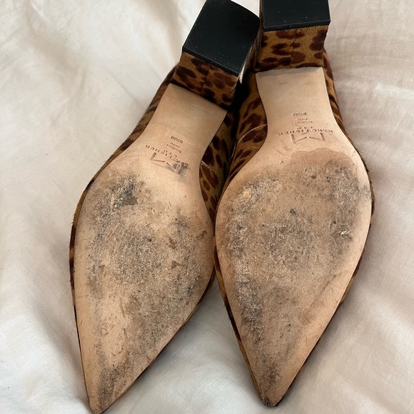 Mark Fisher Zala Pump, Leopard Print, size 8.5. - Picture 4 of 4